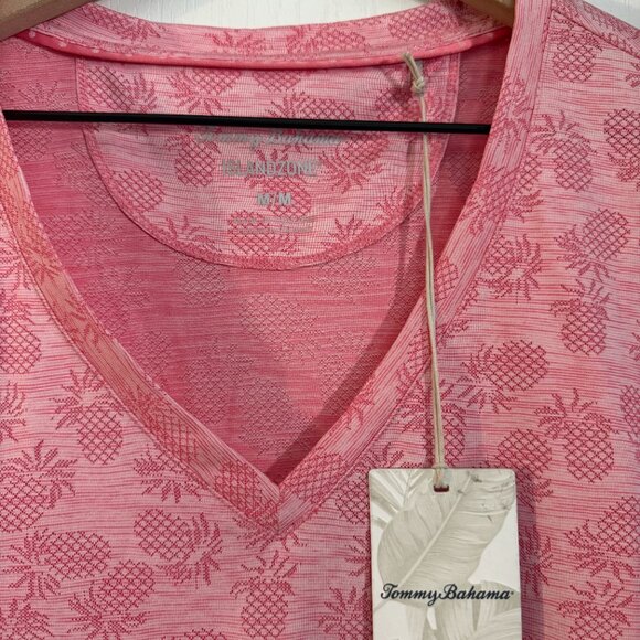 NWT - Tommy Bahama Island Zone Top - Pink - Size Small - Picture 3 of 3